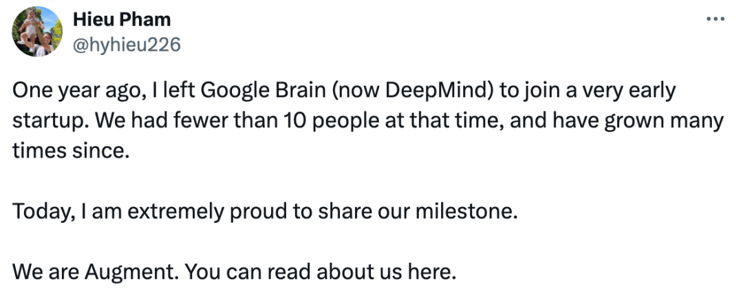 初创团队不到10人，Augment获2.52亿美元融资，将成GitHub Copilot竞争对手
