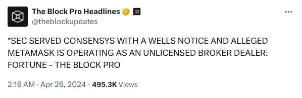 ConsenSys与SEC的攻防战,或许关乎DeFi的未来插图 ConsenSys与SEC的攻防战,或许关乎DeFi的未来