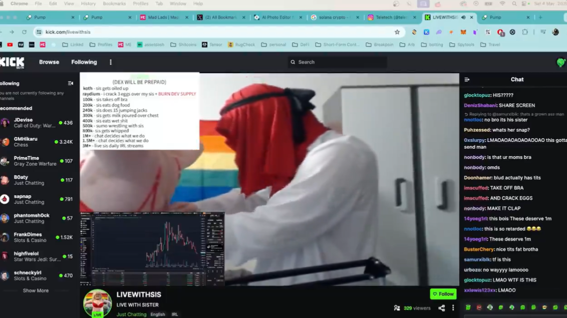 直播发币、直播rug,Meme越来越抽象了插图4 直播发币、直播rug,Meme越来越抽象了