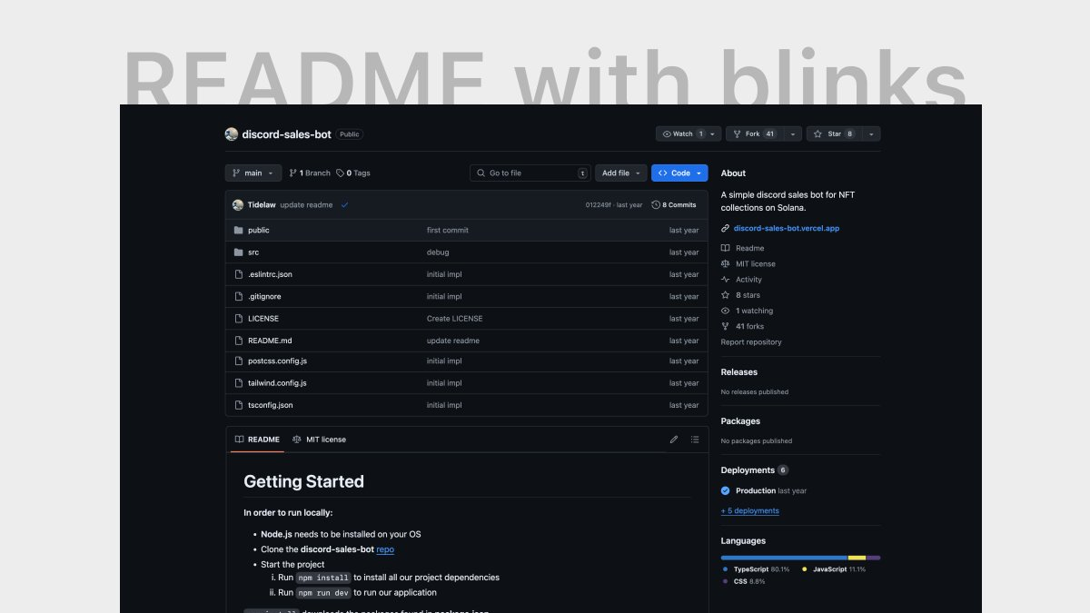 一文探索Solana Blinks的50+创新用例插图13 一文探索Solana Blinks的50+创新用例