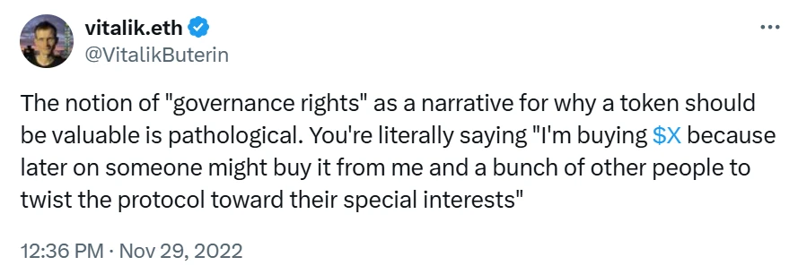 深入探讨:治理代币还有存在的必要吗?插图1 深入探讨:治理代币还有存在的必要吗?