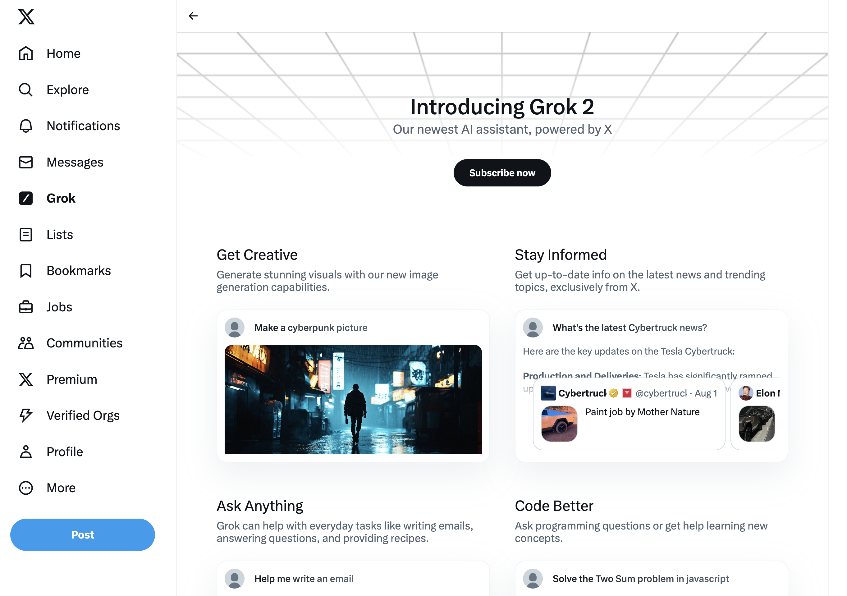 如何用推特的AI机器人Grok2帮我们炒币?插图 如何用推特的AI机器人Grok2帮我们炒币?